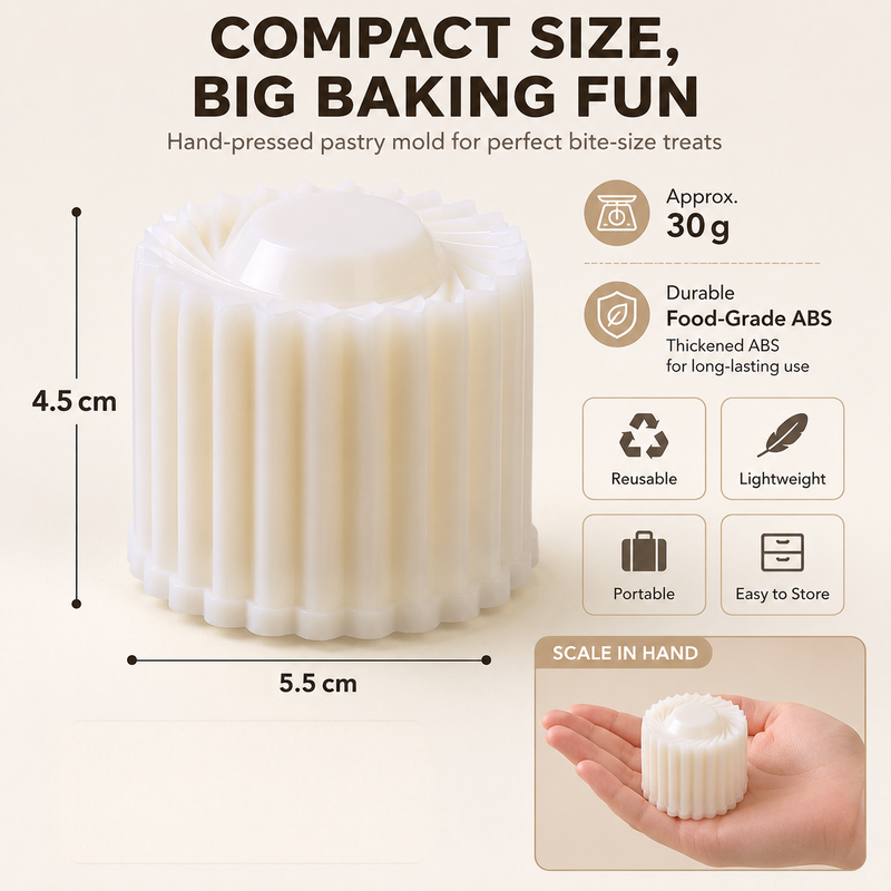 🥳2026 HOT SALE🥳🎂Creative Double-Ended Pastry Mold