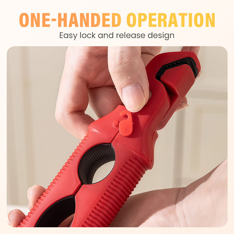 🍽️ 3-in-1 Silicone Bowl & Plate Clamp | 🍲LAST DAY 50% OFF!! | Non-Slip Grip for Food Storage & Transport | Final Chance Kitchen Helper Gift 🎅✨
